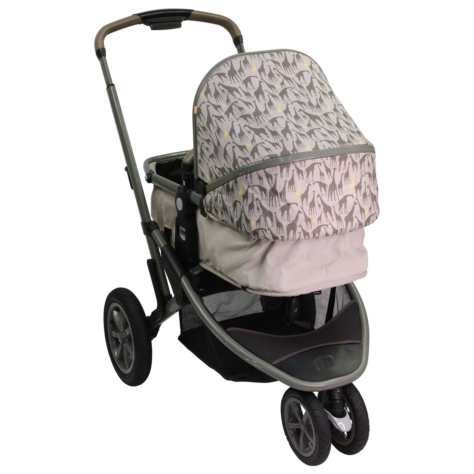 Mothercare Xpedior 3 Chassis Combi Unit Giraffe Grey Prams Pushchairs KidX Buy Sell Exchange